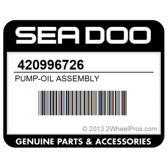 Sea-Doo 420996726 Pump-Oil Assembly