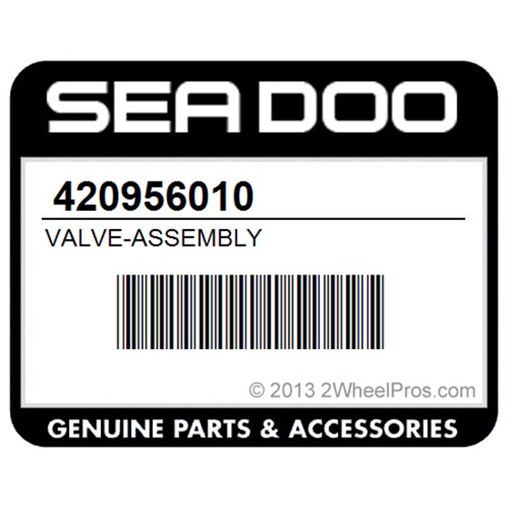 Sea-Doo 420956010 Valve-Assembly