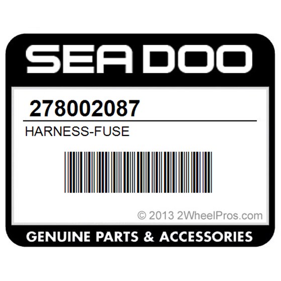 Sea-Doo 278002087 Harness-Fuse
