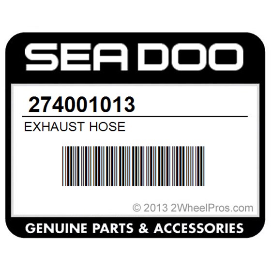 Sea-Doo 274001013 Exhaust Hose