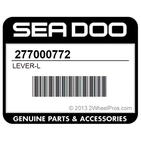 Sea-Doo 277000772 Lever-L