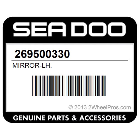 Sea-Doo 269500330 Mirror-Lh.