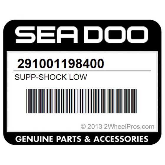 Sea-Doo 291001198400 Supp-Shock Low