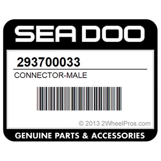 Sea-Doo 293700033 Connector-Male