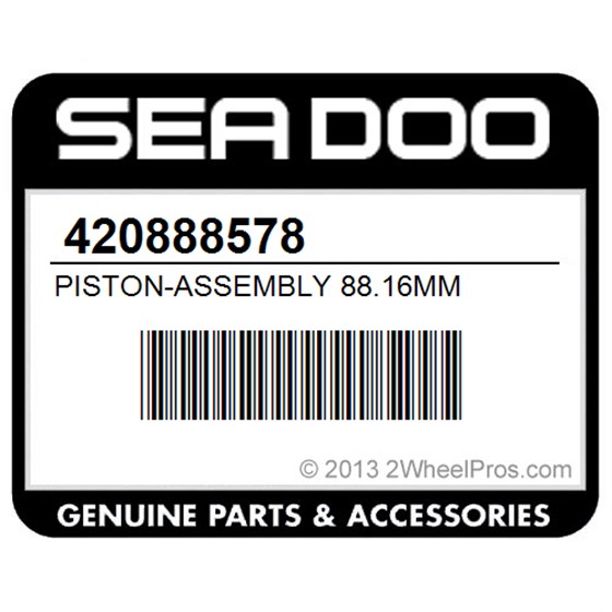 Sea-Doo 420888578 Piston-Assembly 88.16Mm