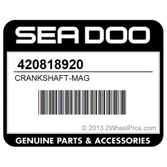 Sea-Doo 420818920 Crankshaft-Mag