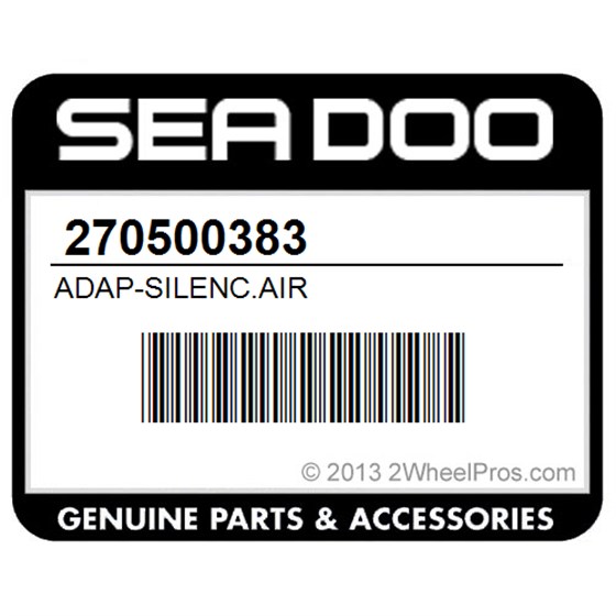 Sea-Doo 270500383 Adap-Silenc.Air
