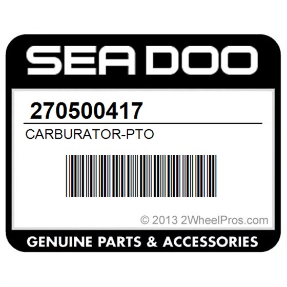 Sea-Doo 270500417 Carburator-Pto