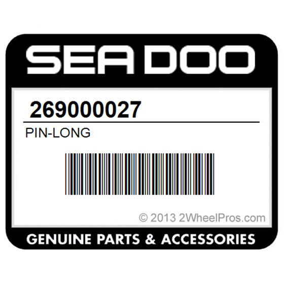 Sea-Doo 269000027 Pin-Long