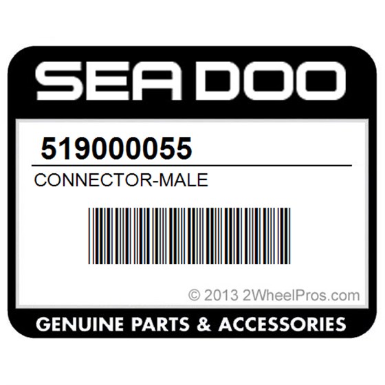 Sea-Doo 519000055 Connector-Male