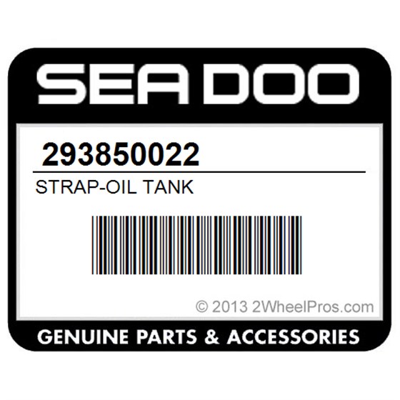 Sea-Doo 293850022 Strap-Oil Tank