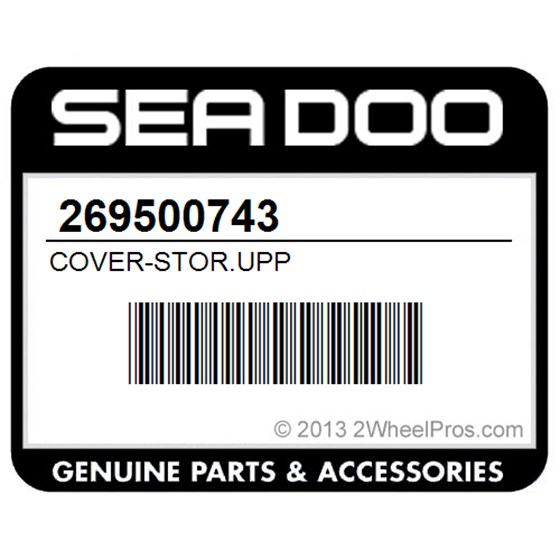 Sea-Doo 269500743 Cover-Stor.Upp