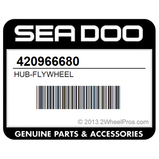 Sea-Doo 420966680 Hub-Flywheel