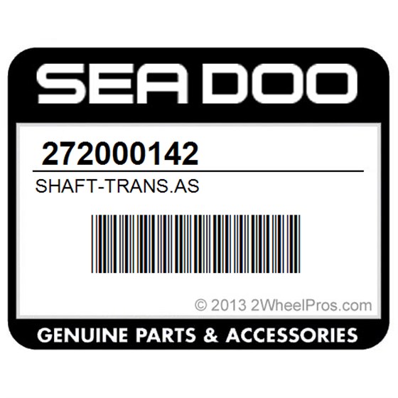 Sea-Doo 272000142 Shaft-Trans.As