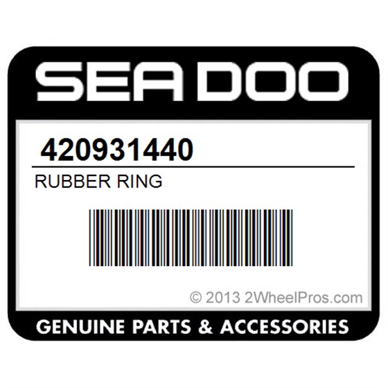 Sea-Doo 420931440 Rubber Ring