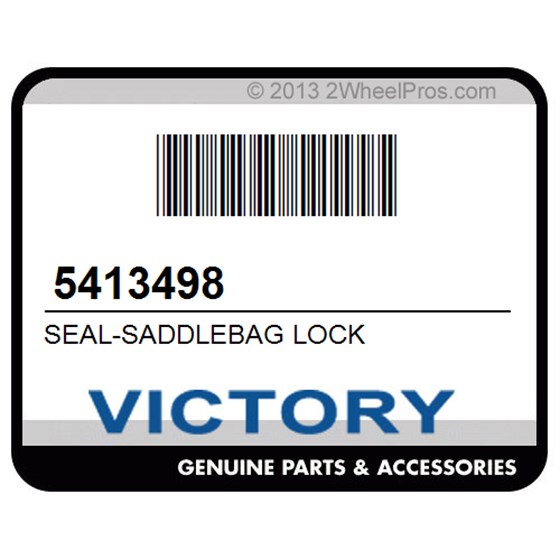 Victory 5413498 Seal-Saddlebag Lock