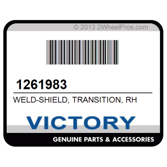 Victory 1261983 - Weld-Shield, Transition, Rh - Adept Powersports