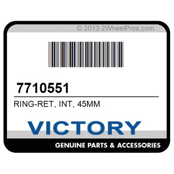 Victory 7710551 Ring-Ret, Int, 45Mm