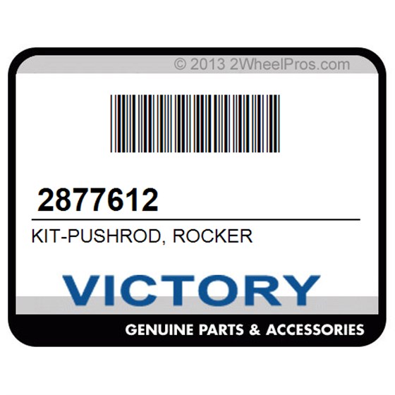 Victory 2877612 Kit-Pushrod, Rocker