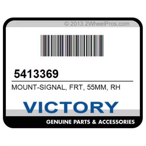 Victory 5413369 Mount-Signal, Frt, 55Mm, Rh