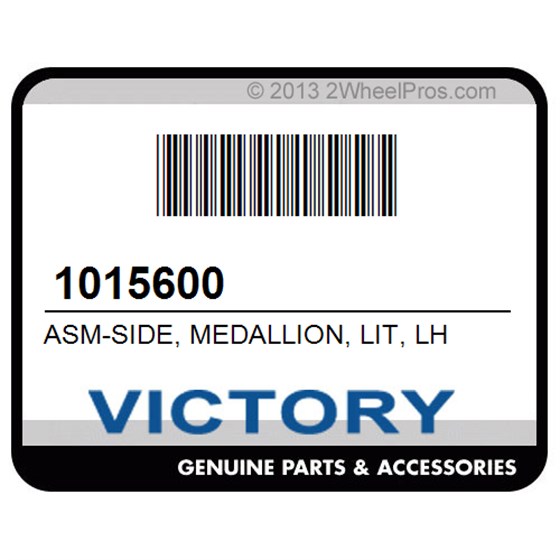 Victory 1015600 Asm-Side, Medallion, Lit, Lh