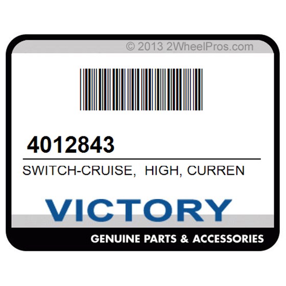 Victory 4012843 Switch-Cruise, High, Current
