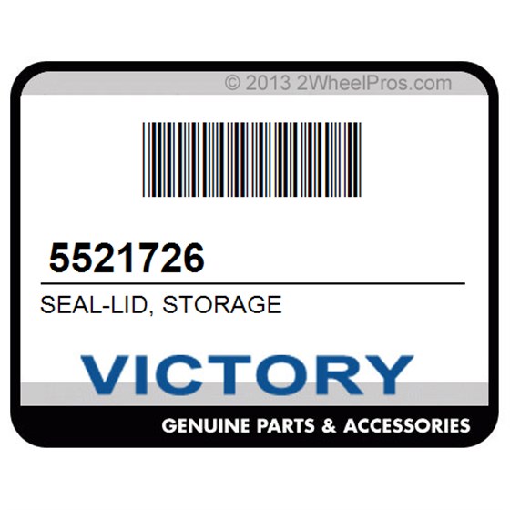 Victory 5521726 Seal-Lid, Storage