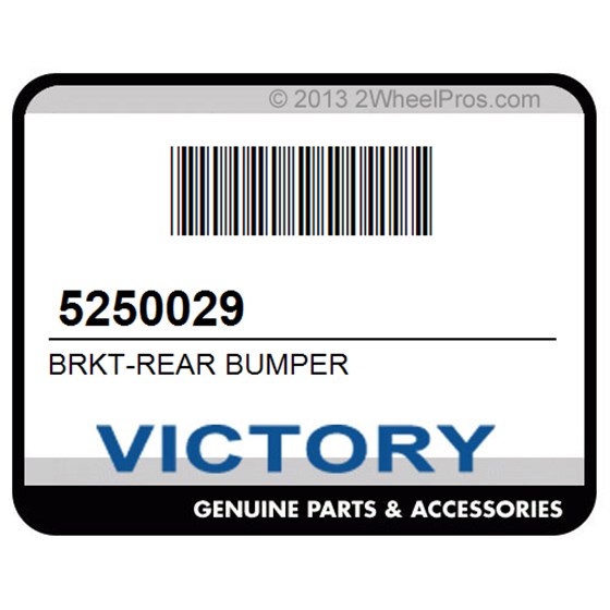Victory 5250029 Brkt-Rear Bumper