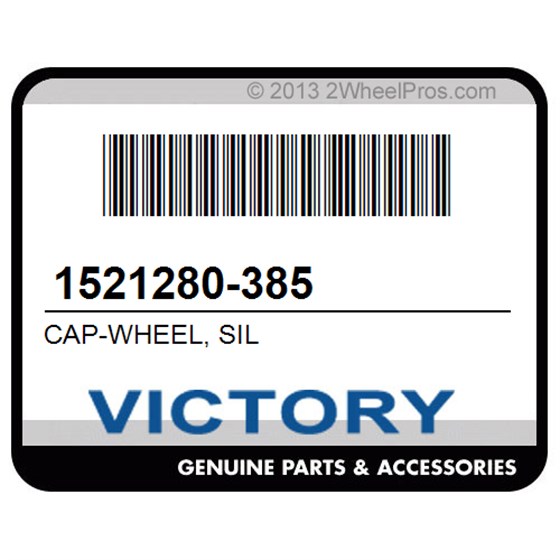 Victory 1521280-385 Cap-Wheel, Sil