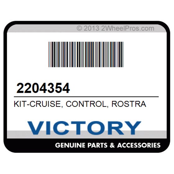 Victory 2204354 Kit-Cruise, Control, Rostra
