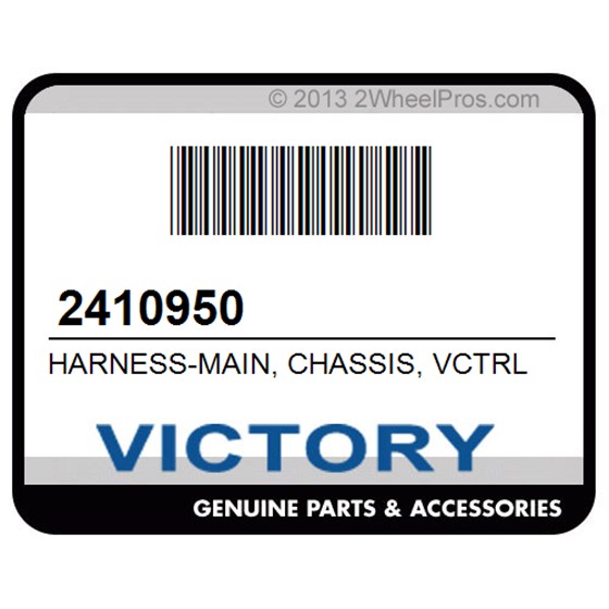 Victory 2410950 Harness-Main, Chassis, Vctrl