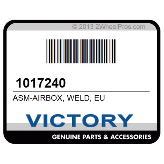Victory 1017240 Asm-Airbox, Weld, Eu