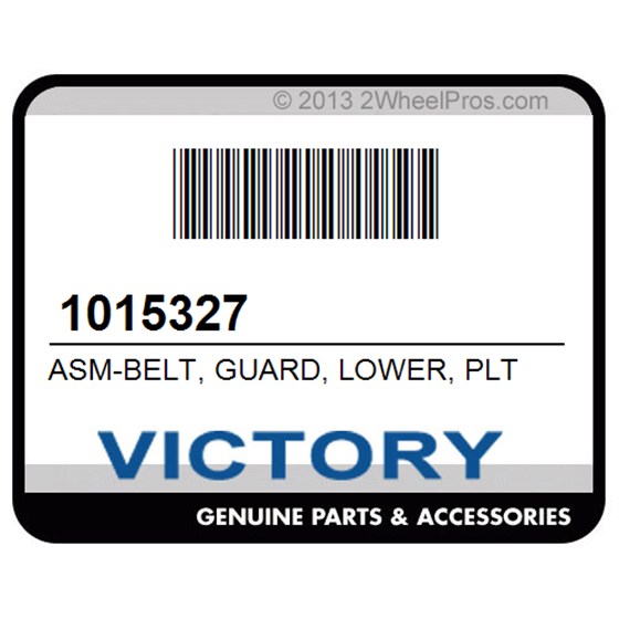 Victory 1015327 Asm-Belt, Guard, Lower, Plt