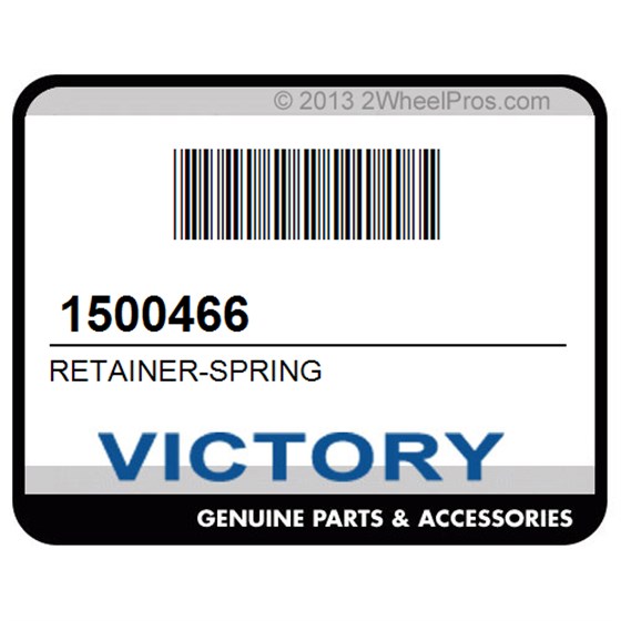 Victory 1500466 Retainer-Spring