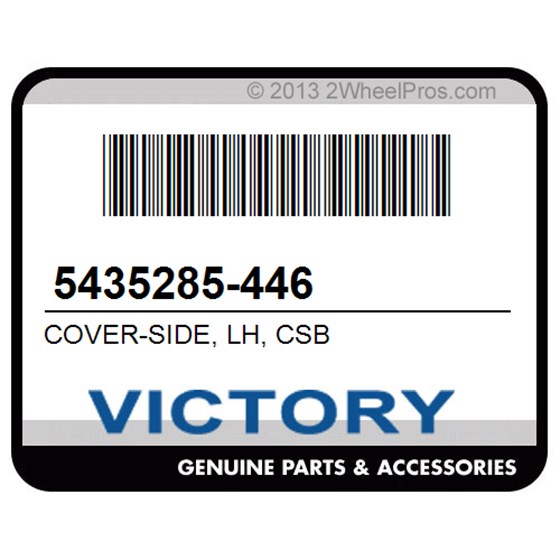 Victory 5435285-446 Cover-Side, Lh, Csb