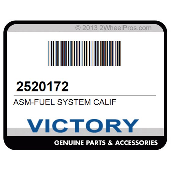 Victory 2520172 Asm-Fuel System Calif
