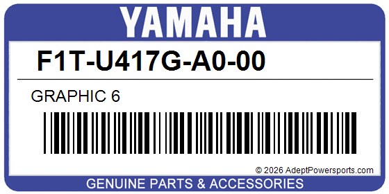 Yamaha F1T-U417G-A0-00 Graphic 6