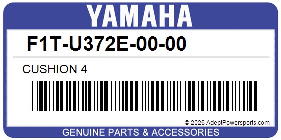 Yamaha F1T-U372E-00-00 Cushion 4