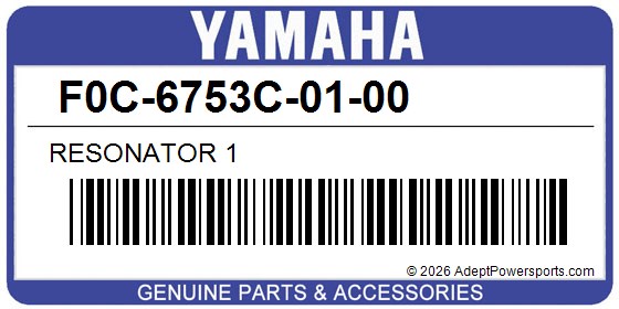 Yamaha F0C-6753C-01-00 Resonator 1