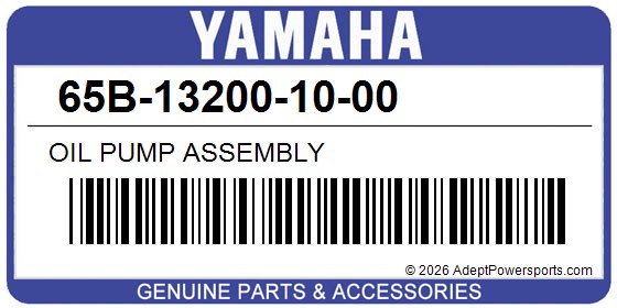 Yamaha 65B-13200-10-00 Oil Pump Assembly