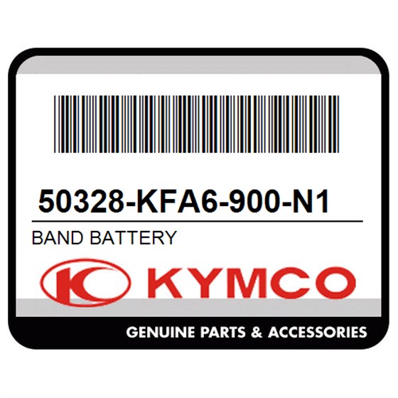 Kymco 50328-KFA6-900-N1 Band Battery