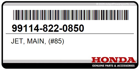 Honda 99114-822-0850 Jet, Main, (#85)