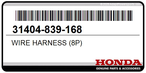 Honda 31404-839-168 Wire Harness (8P)