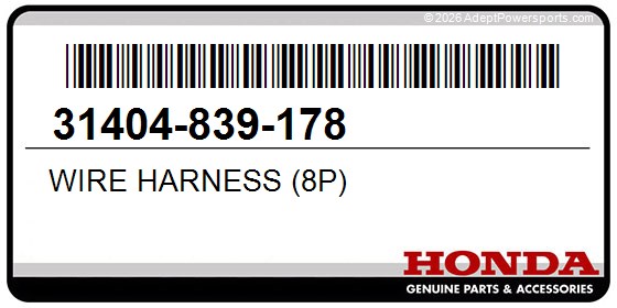 Honda 31404-839-178 Wire Harness (8P)