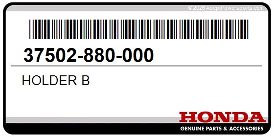Honda 37502-880-000 Holder B