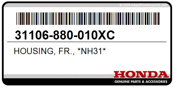 Honda 31106-880-010XC Housing, Fr., *Nh31*
