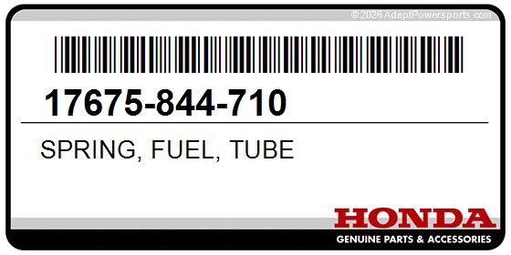 Honda 17675-844-710 Spring, Fuel, Tube