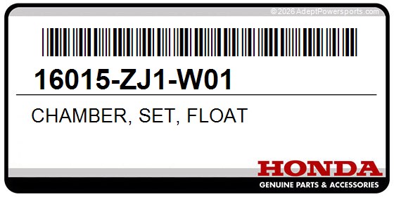 Honda 16015-ZJ1-W01 Chamber, Set, Float