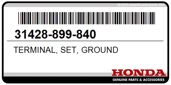 Honda 31428-899-840 Terminal, Set, Ground