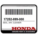 Honda 17252-899-000 Seal, Air, Cleaner